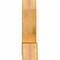Ekena Millwork Portland Rough Sawn Timber Gable Bracket, Western Red Cedar, 36"W x 24"H x 6"D x 6"F, 16/12 Pitch GBW036X24X0606POR00RWR - alternate 3